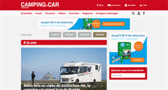 Desktop Screenshot of camping-car.com